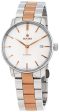 Rado Coupole Two Tone Stainless Steel Ceramos Silver Dial Date Automatic Mens Watch R22860022 Cheap