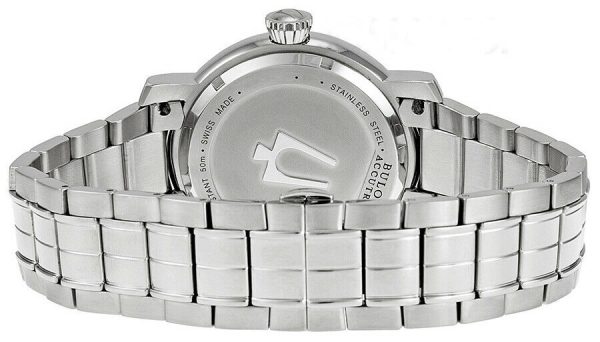 Accutron by Bulova Amerigo Stainless Steel Mens Watch Retrograde Calendar 63C103 Discount