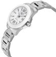 Longines Conquest Stainless Steel & Ceramic White Dial Date Quartz Divers Womens Watch L3.257.4.16.6 Online