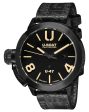 U-Boat Classico U-47 AB1 Automatic Black PVD Black Dial Black Leather Strap Date Mens Watch 9160 Supply