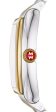 Michele Releve Two-Tone Steel Mother-of-Pearl Dial Diamonds Quartz Womens Watch MWW19B000004 Fashion