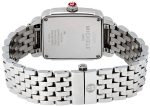 Michele Deco Mid Stainless Steel Mother-of-Pearl Dial Diamond Rectangle Womens Watch MWW06V000002 Online Hot Sale