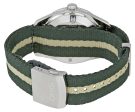 Oris Divers Sixty-Five Automatic Stainless Steel Green Dial Green Beige Textile Strap Date Mens Watch 733 7720 4057-07 5 21 24FC Hot on Sale