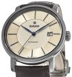 Rado DiaMaster XL Plasma High Tech Ceramic Automatic Champagne Dial Date Brown Strap Mens Watch R14074256 Online Sale