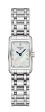 Longines DolceVita Stainless Steel Mother-Of-Pearl Dial Diamonds Rectangle Quartz Womens Watch L5.258.4.87.6 Online Sale