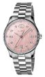 Gucci G-Timeless Stainless Steel Pink Mother-of-Pearl Dial Diamonds Quartz Womens Watch YA1265062 Sale