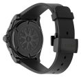 Gucci Dive Automatic Black PVD Black Dial Black Rubber Strap Divers Mens Watch YA136361 Fashion