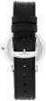 Longines Presence Stainless Steel White Dial Black Leather Strap Date Quartz Unisex Watch L4.720.4.12.2 For Sale