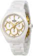 Rado HyperChrome White Ceramic Automatic Chronograph Date Mens Watch R32037012 Sale