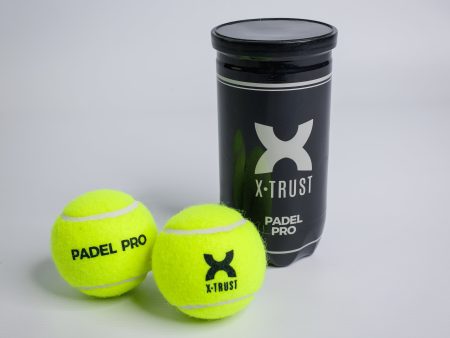 X-Trust 2 Padel Pro Balls Tube Fashion