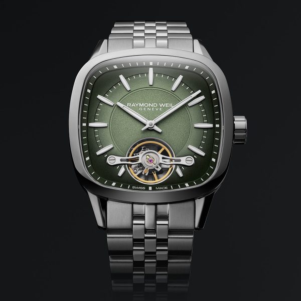 Raymond Weil Freelancer Calibre RW1212 Men’s Automatic Green Steel 2790-ST-52051 Fashion