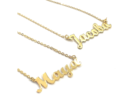 Personalised Name Necklace - 925 Silver Supply