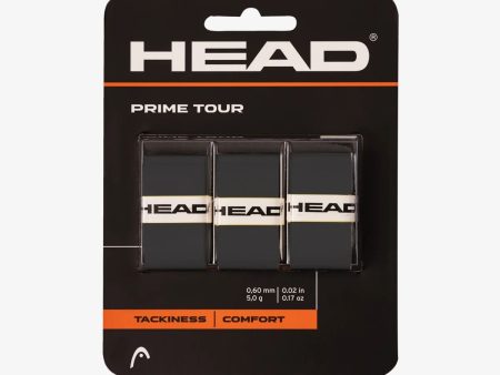 HEAD Prime Tour Tennis Overgrip BLACK Discount