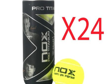 24 CANS OF 3 PRO TITANIUM BALLS Online Sale