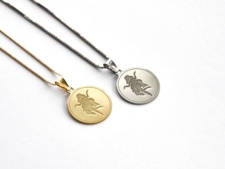 Virgo - Personalised Zodiac Necklace Ref :VirgoS  VirgoY Online Sale