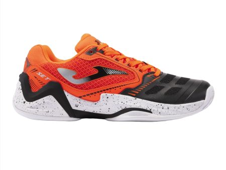 JOMA SHOE SET MEN 2308 CLAY MAN ORANGE BLACK TSETW2308C on Sale