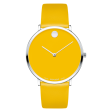 MOVADO - MODERN 47 - YELLOW MUSEUM WITH FLAT DOT Cheap