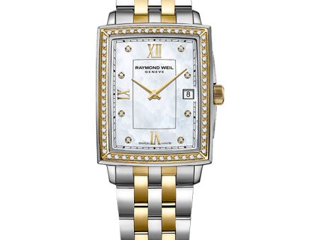 Raymond Weil Toccata Ladies Diamond Quartz Two-tone Mother of Pearl Dial Two-tone Stainless Steel 5925-SPS-00995 Online