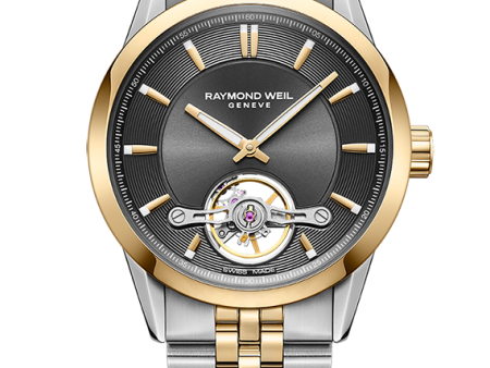 Raymond Weil Freelancer Men s Automatic Grey Dial Two-Toned Bracelet 2781-STP-60051 Online Hot Sale