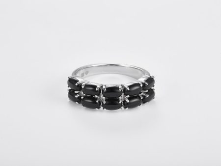 The Pietra Collection - Ring Onyx For Cheap