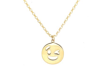 Winking Emoji Necklace Supply