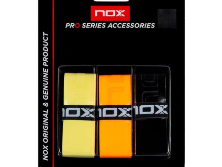 NOX BLISTER WITH 3 MIXED COLOURS PRO OVERGRIPS Cheap