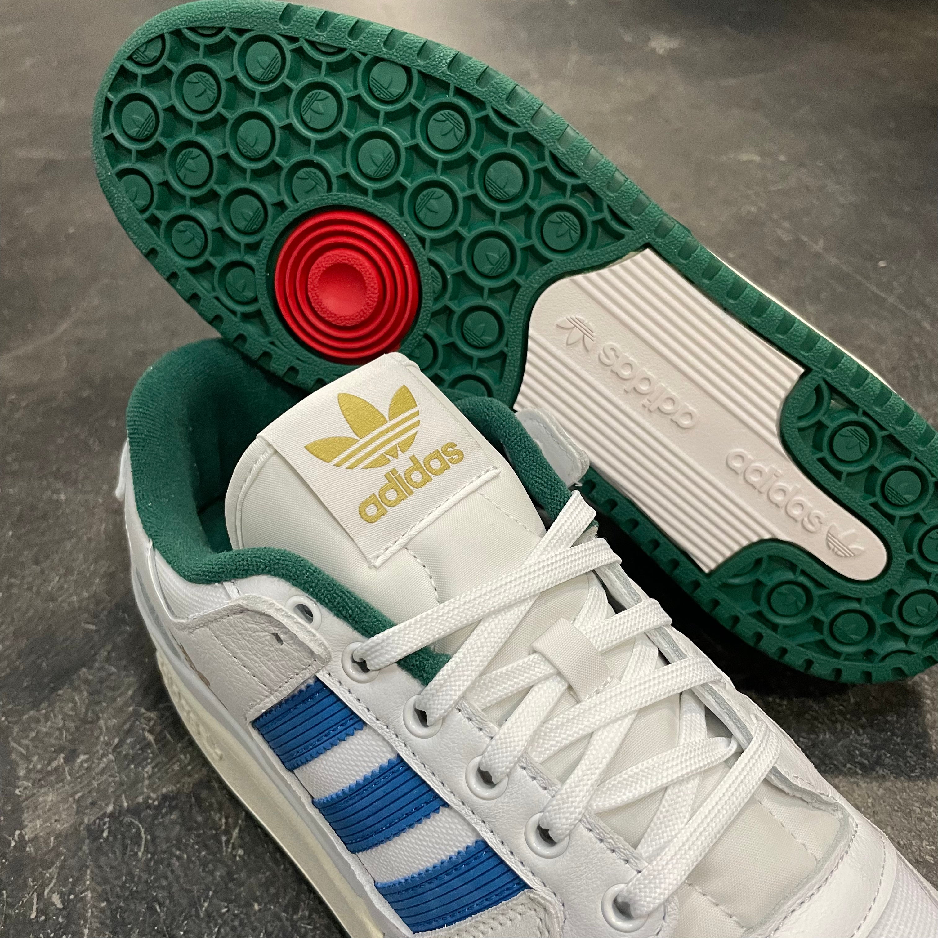 Adidas Forum 84 Low ADV White Blue Green Cheap