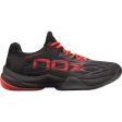 NOX SHOES AT10 LUX BLACK RED  CALATLUXNERO For Cheap