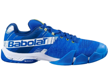 BABOLAT SHOES MOVEA OMNI CLAY BLUE 30S22571 Online Hot Sale