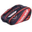 BABOLAT 759018 RH PADEL JUAN LEBRON BAG Black Red Online Sale