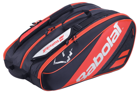 BABOLAT 759018 RH PADEL JUAN LEBRON BAG Black Red Online Sale