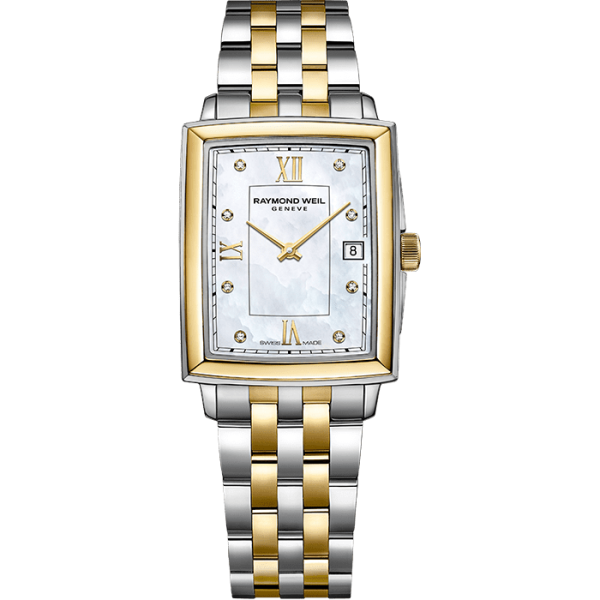 Raymond Weil Toccata Ladies Two-Tone Diamond Quartz 5925-STP-00995 For Discount