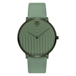 MOVADO - MODERN 47 - GREEN MUSEUM WITH FLAT DOT Fashion