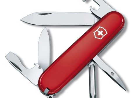 Victorinox Swiss Army Tinker Red Medium Pocket Knife with 12 Functions 1.4603 Online