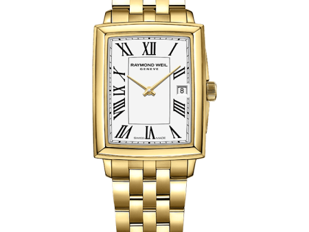 Raymond Weil Toccata Ladies Gold Quartz White Dial Stainless Steel  5925-P-00300 For Sale