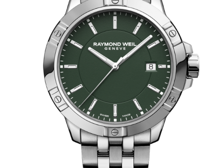 Raymond Weil Tango Men s Quartz Khaki Dial Bracelet 8160-ST-52041 Online