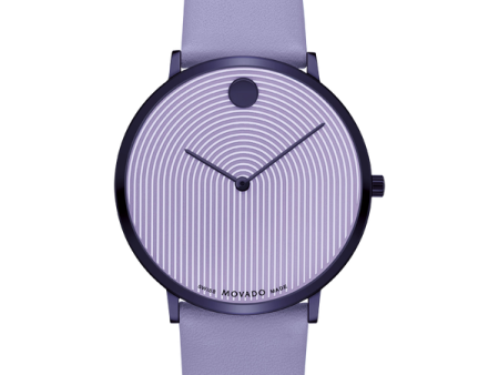 MOVADO - MODERN 47 - PURPLE MUSEUM WITH FLAT DOT Cheap