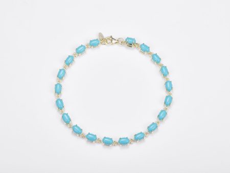 Tennis Pietra Bracelet -Tourquoise Online Sale