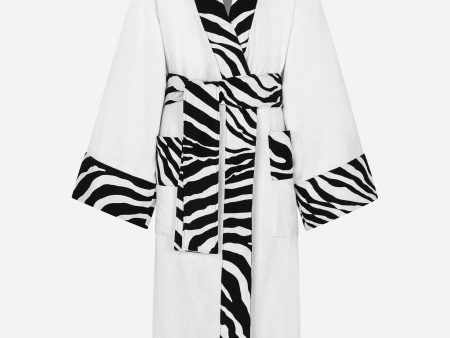 DGH Cotton Terry Bathrobe Ref :TCF010TCAGOUZ024 Online Hot Sale