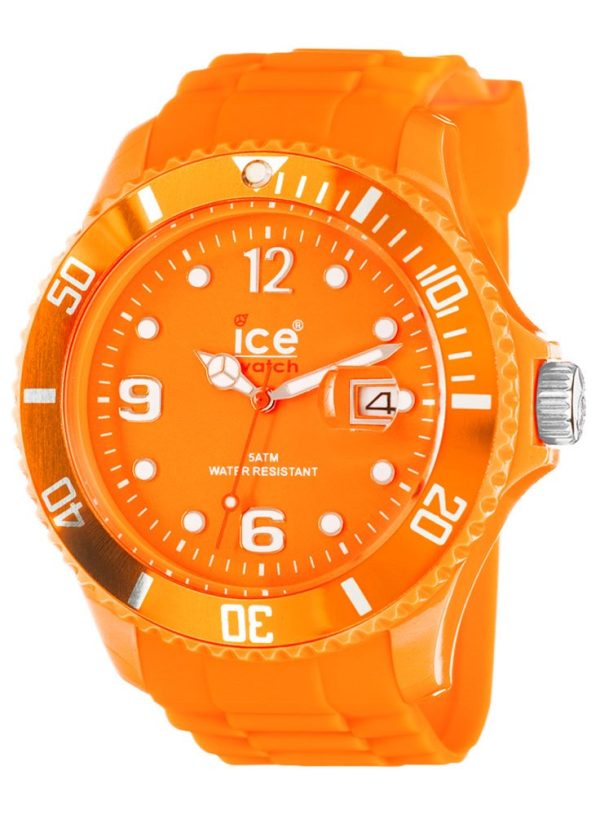 Ice-Watch Ice-Summer Sili Collection Polyamide and Silicone Orange Mens Watch SS.FO.B.S.11 Supply