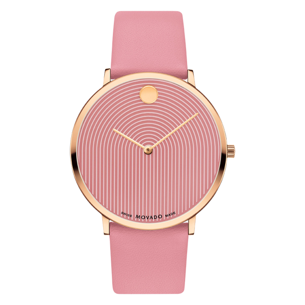 MOVADO - MODERN 47 - PINK MUSEUM WITH FLAT DOT Online