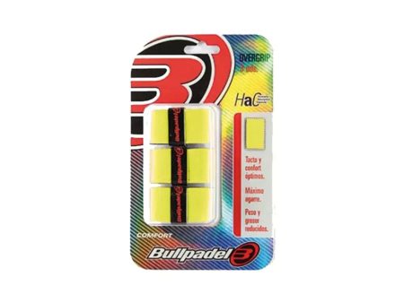 OVERGRIP BULLPADEL 3-PACK GB-1200-971 YELLOW FLUOR Fashion