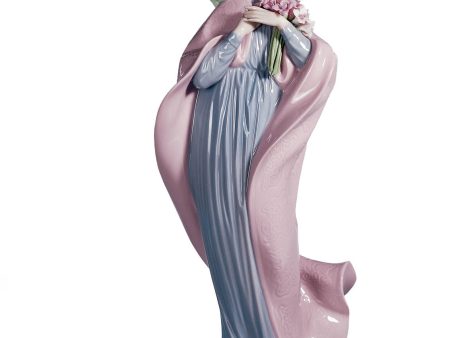 1005171 OUR LADY WITH FLOWERS Online Hot Sale