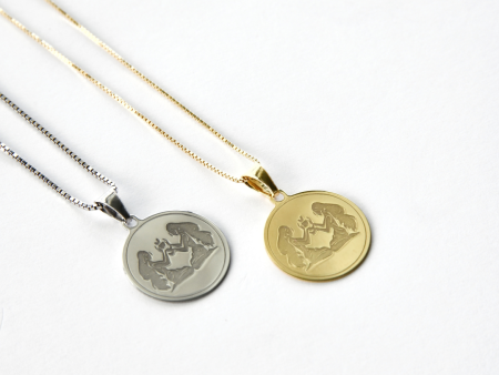 Gemini - Personalised Zodiac Necklace Ref :GeminiS  GeminiY Online now