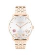 COACH Elliot Rose Goldtone Ion-Plated Steel Bracelet Watch - 14504285 on Sale