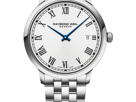 Raymond Weil Toccata Men s Classic White Dial Stainless Steel Quartz 5485-ST-00360 For Discount