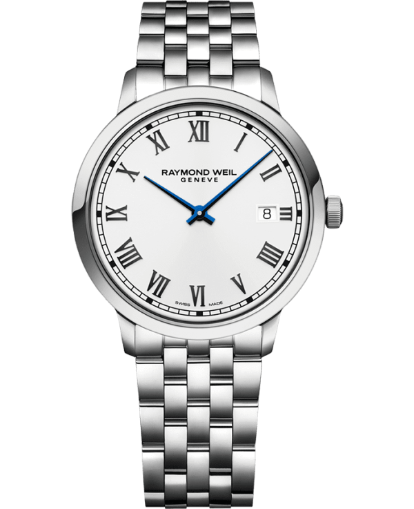 Raymond Weil Toccata Men s Classic White Dial Stainless Steel Quartz 5485-ST-00360 For Discount