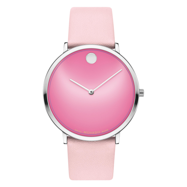 MOVADO - MODERN 47 - PINK MUSEUM WITH FLAT DOT Online Hot Sale