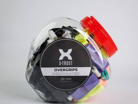 X-Trust 100x Box Overgrip Perforated Assorted colors Online now