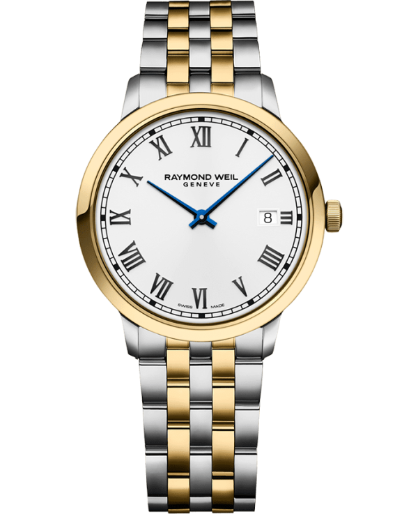 Raymond Weil Toccata Men s Classic Two-Tone Gold PVD Quartz 5485-STP-00360 Fashion